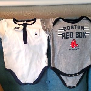 Boston Red Sox & Jane & Jack onsie